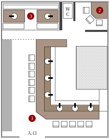 Floor map