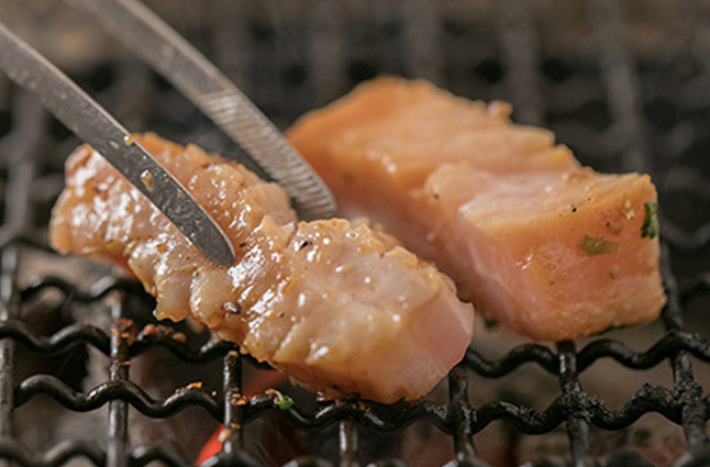 食べ頃のサインは切り目が開く頃